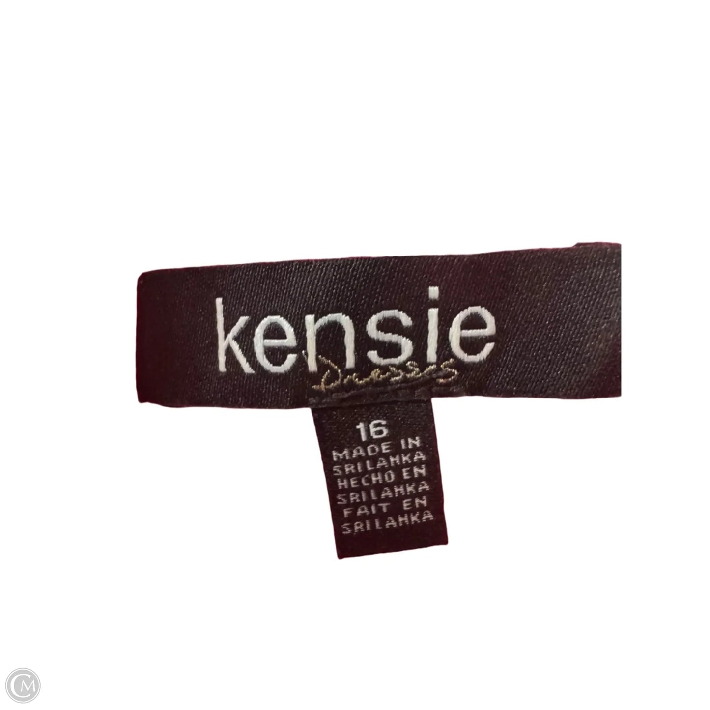 Dress Casual Maxi By Kensie In Pink, Size: Xl