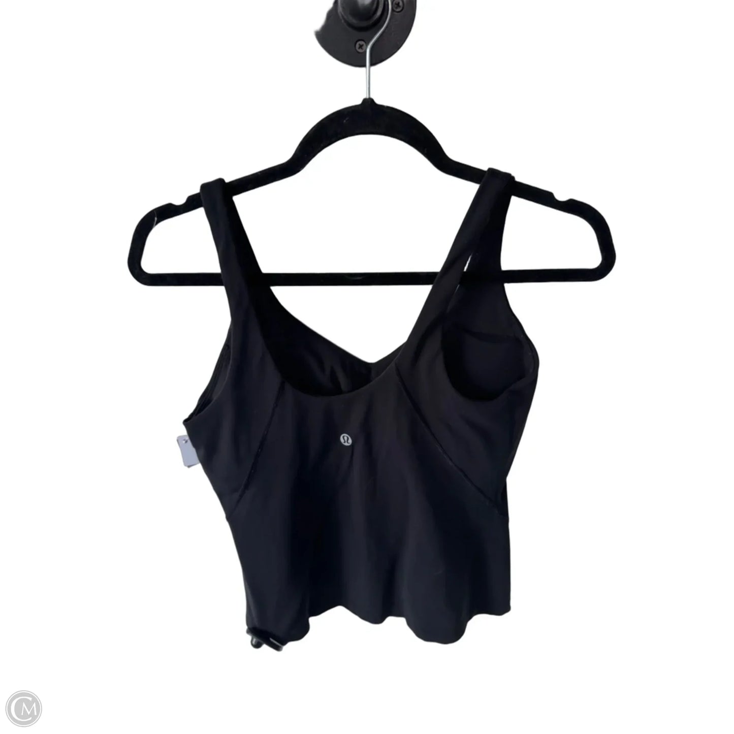 Athletic Tank Top By Lululemon In Black, Size: M