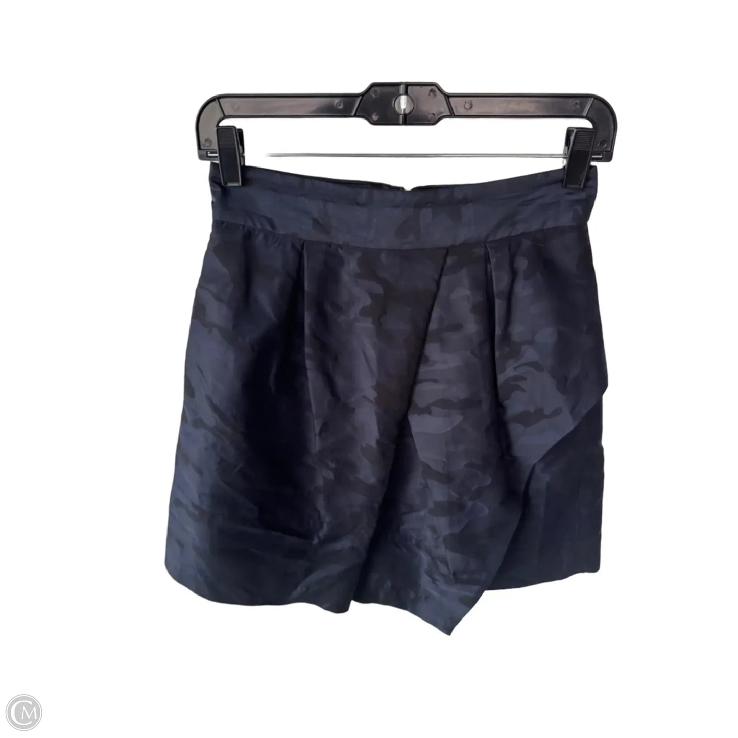Skirt Mini & Short By Banana Republic In Black & Blue, Size: S
