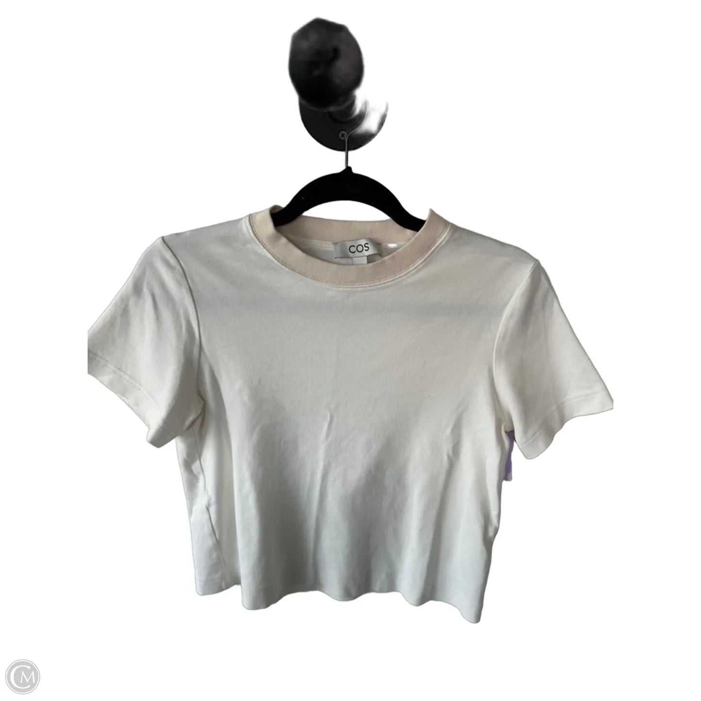 Top Short Sleeve Basic By Cos In Cream, Size: Xs