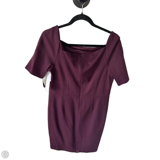 Dress Work By Ann Taylor In Purple, Size: L