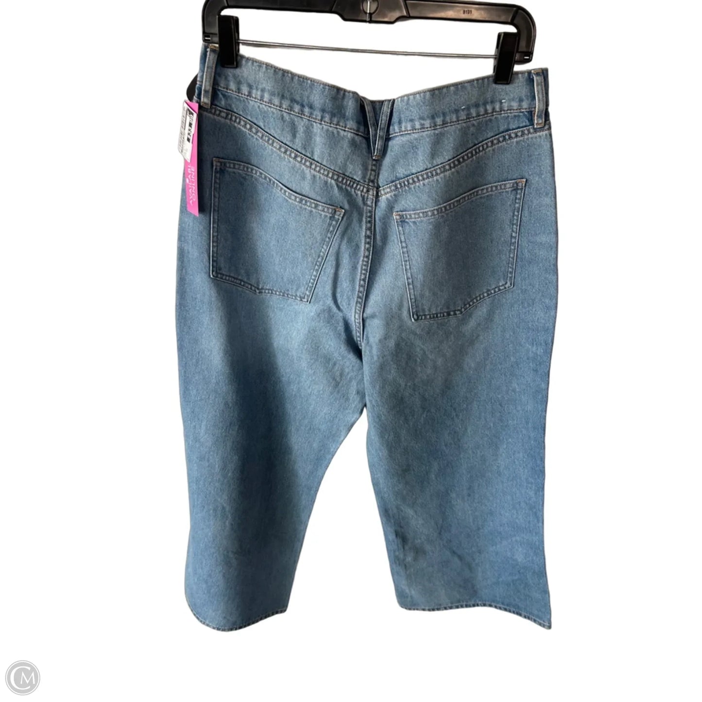 Jeans Wide Leg By Veronica Beard In Blue Denim, Size: 12