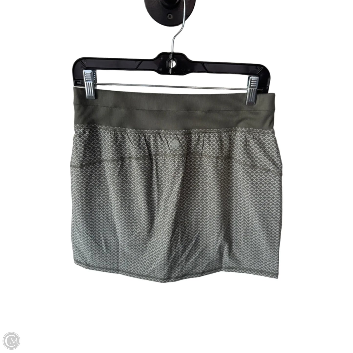 Skort By Talbots In Green & White, Size: 4