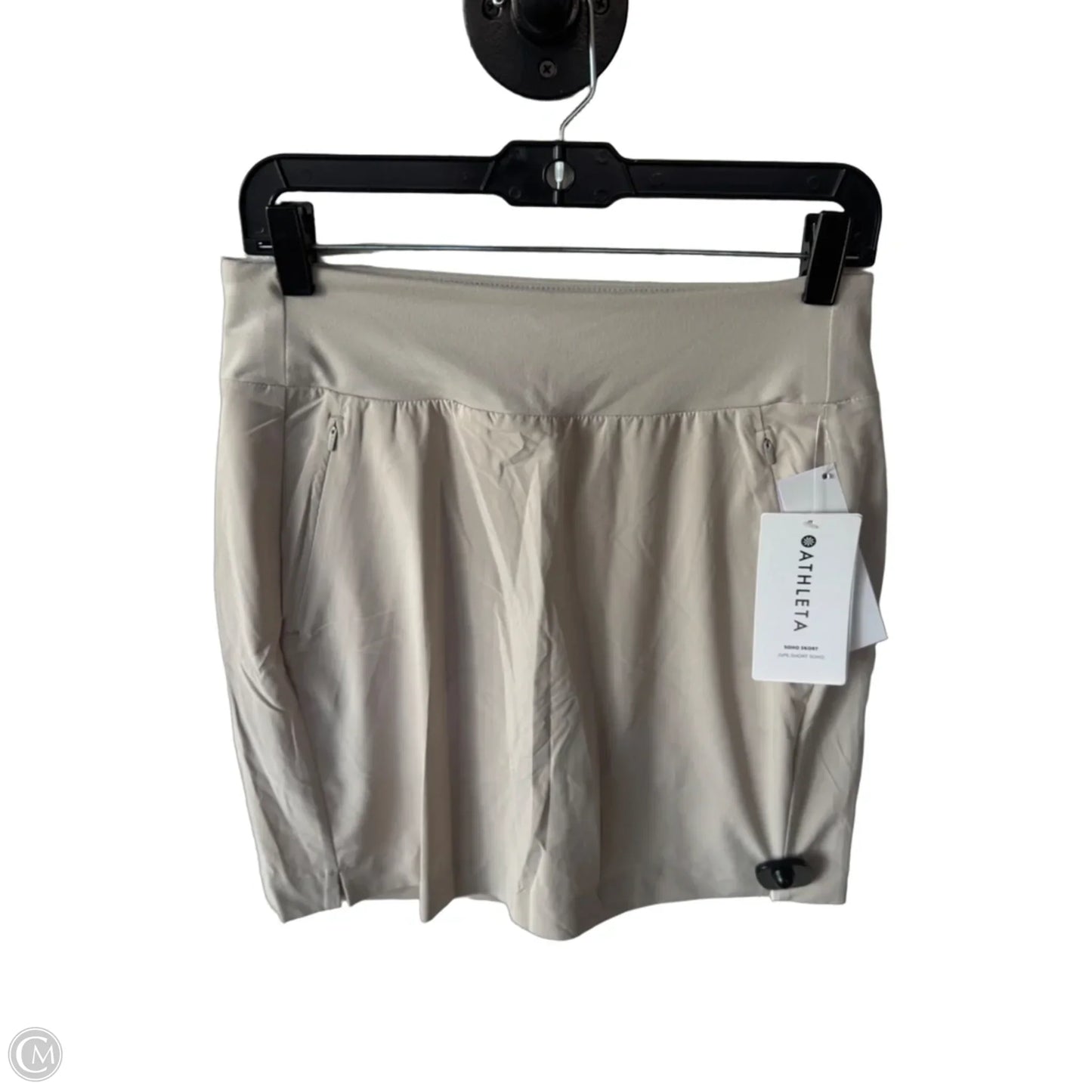 Athletic Skort By Athleta In Beige, Size: 6