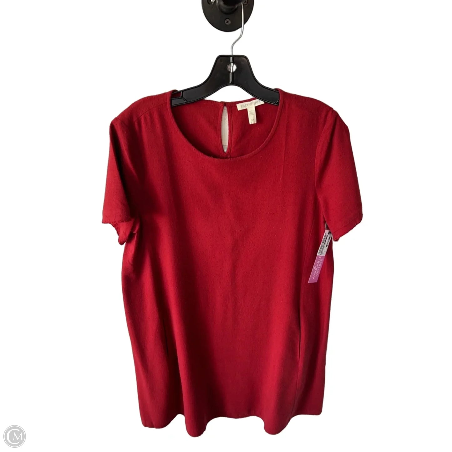 Dress Casual Midi By Eileen Fisher In Red, Size: S