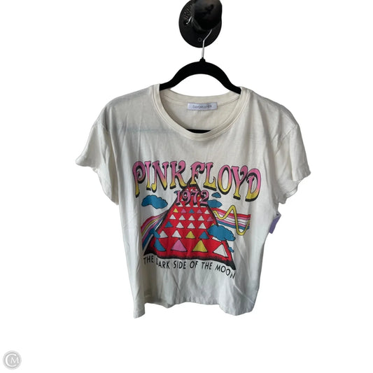 Top Short Sleeve Basic By Daydreamer In Cream, Size: S