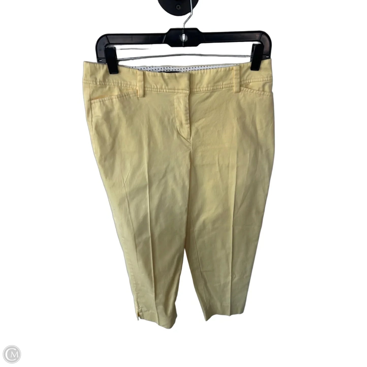 Pants Cropped By Talbots In Yellow, Size: 4p