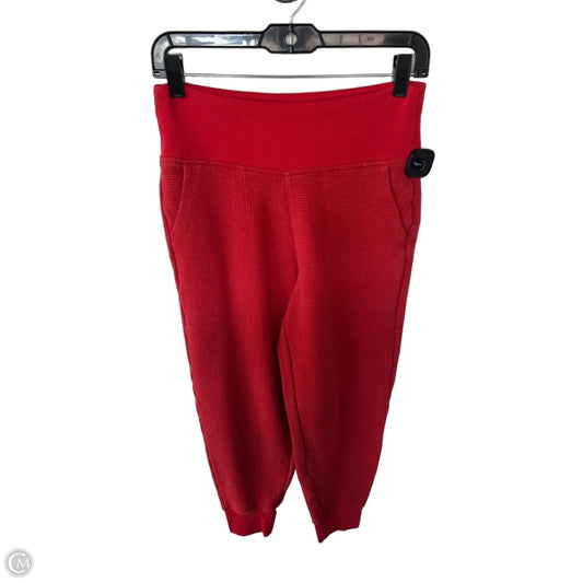 Athletic Pants By Athleta In Red, Size: 4
