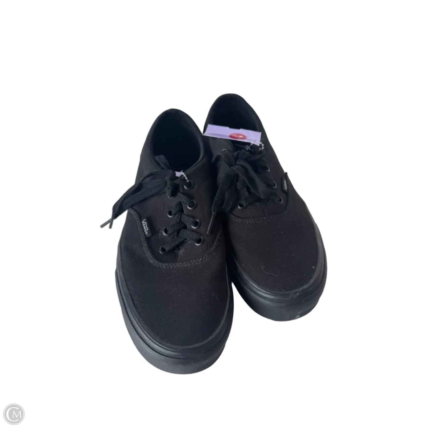 Shoes Sneakers By Vans In Black, Size: 8