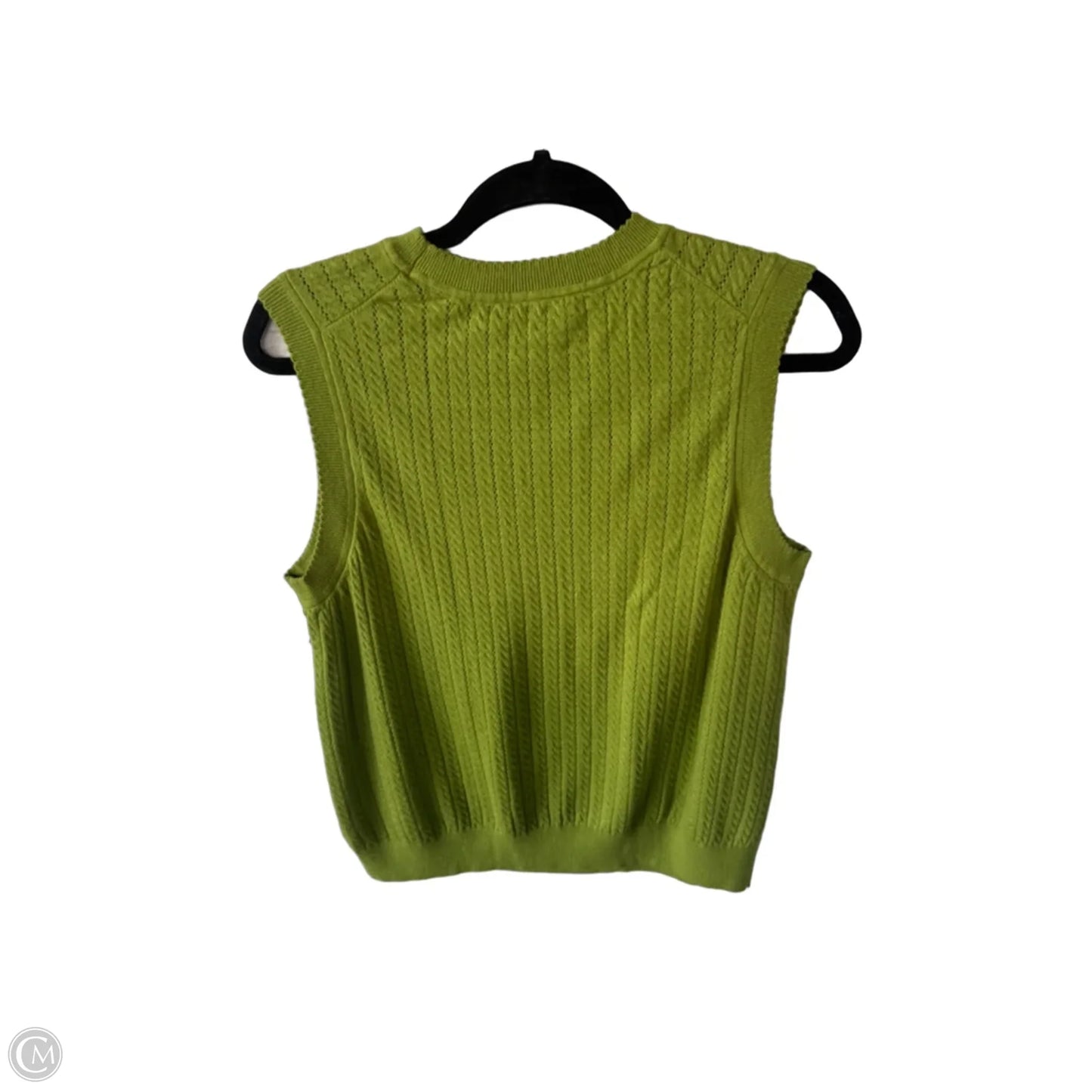 Vest Sweater By Free Assembly In Green, Size: Xl