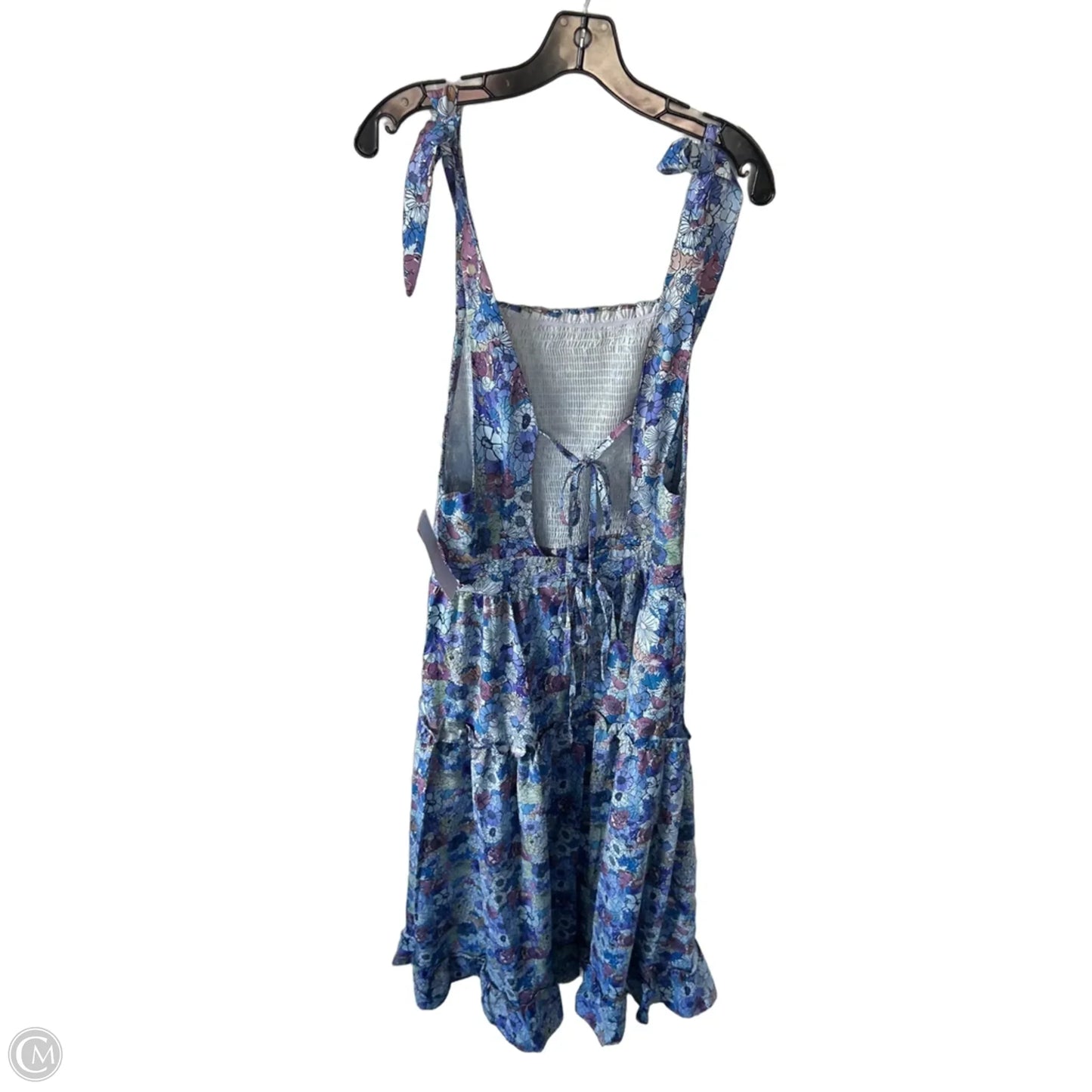 Dress Casual Maxi By Cme In Blue & Purple, Size: L