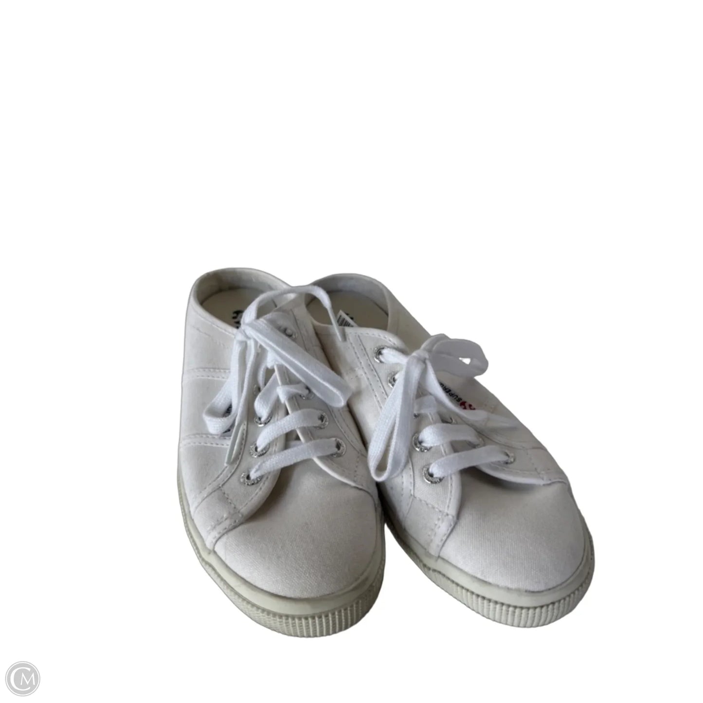 Shoes Flats By Superga In White, Size: 7.5