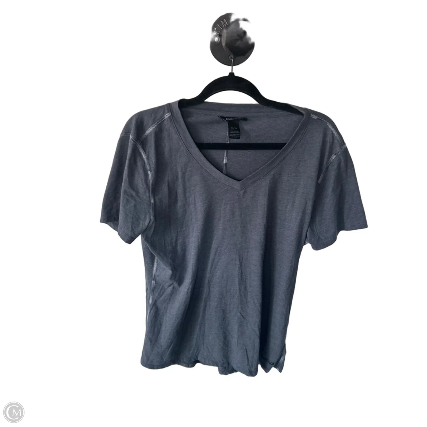 Athletic Top Short Sleeve By Marmot In Grey, Size: Xl