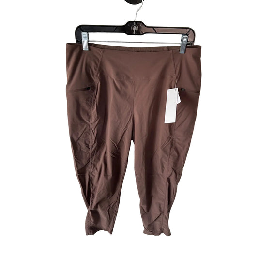 Athletic Pants By Mountain Hardwear In Brown, Size: 12