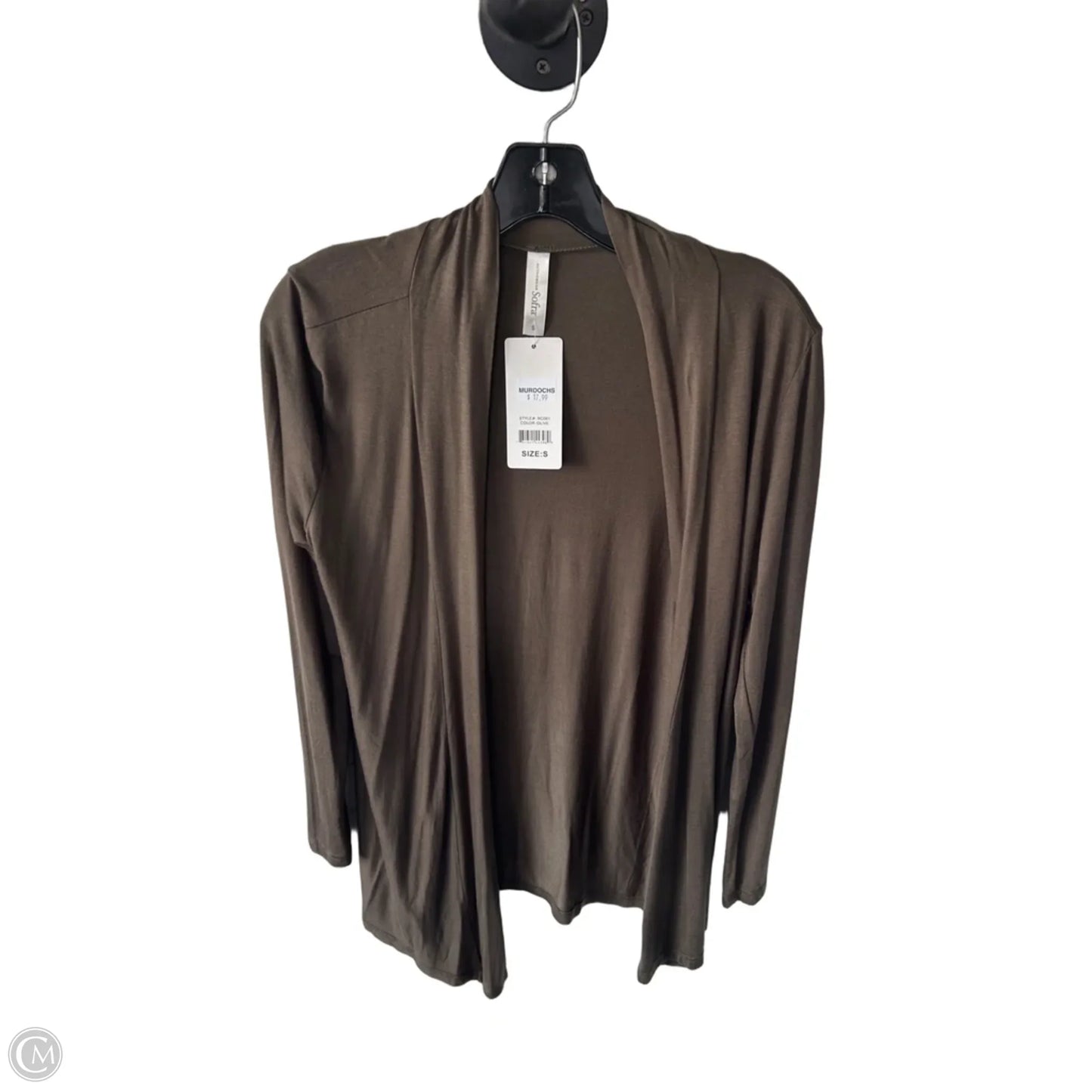 Cardigan By Clothes Mentor In Green, Size: S