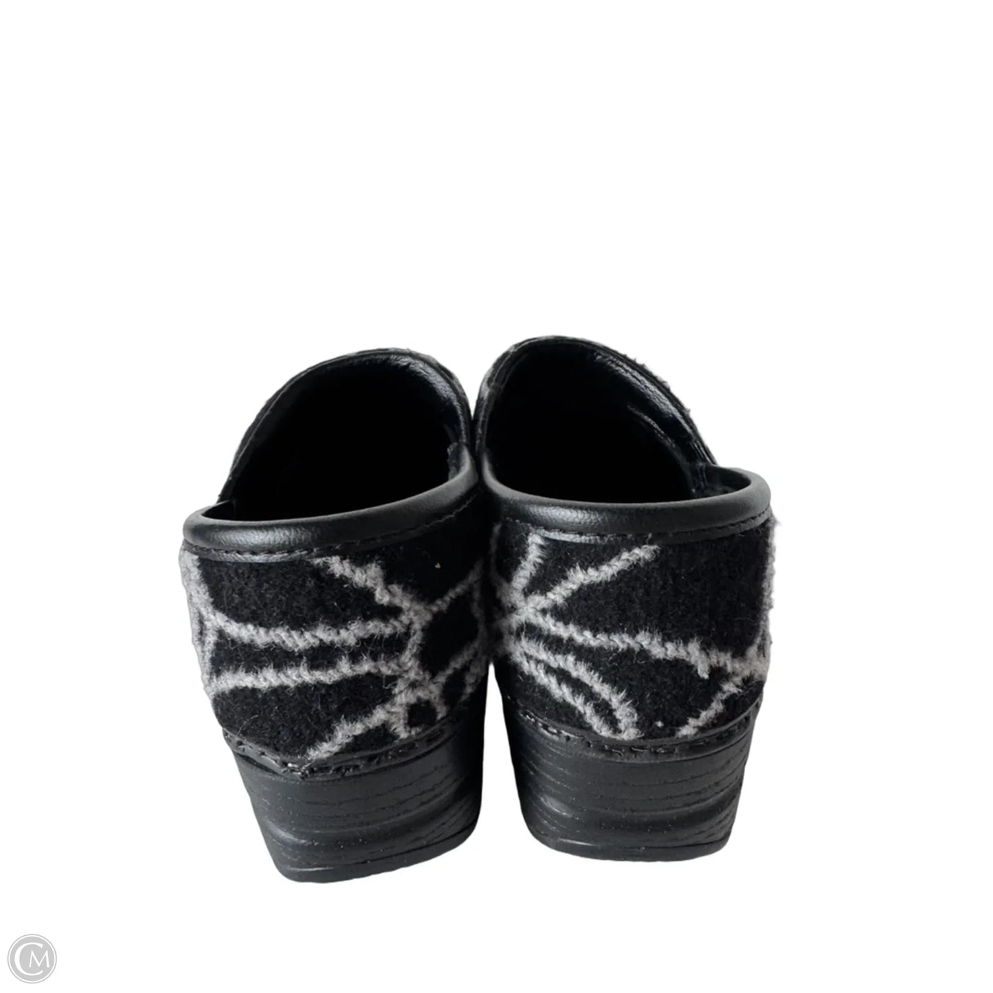 Shoes Flats By Dansko In Black & Grey, Size: 6.5
