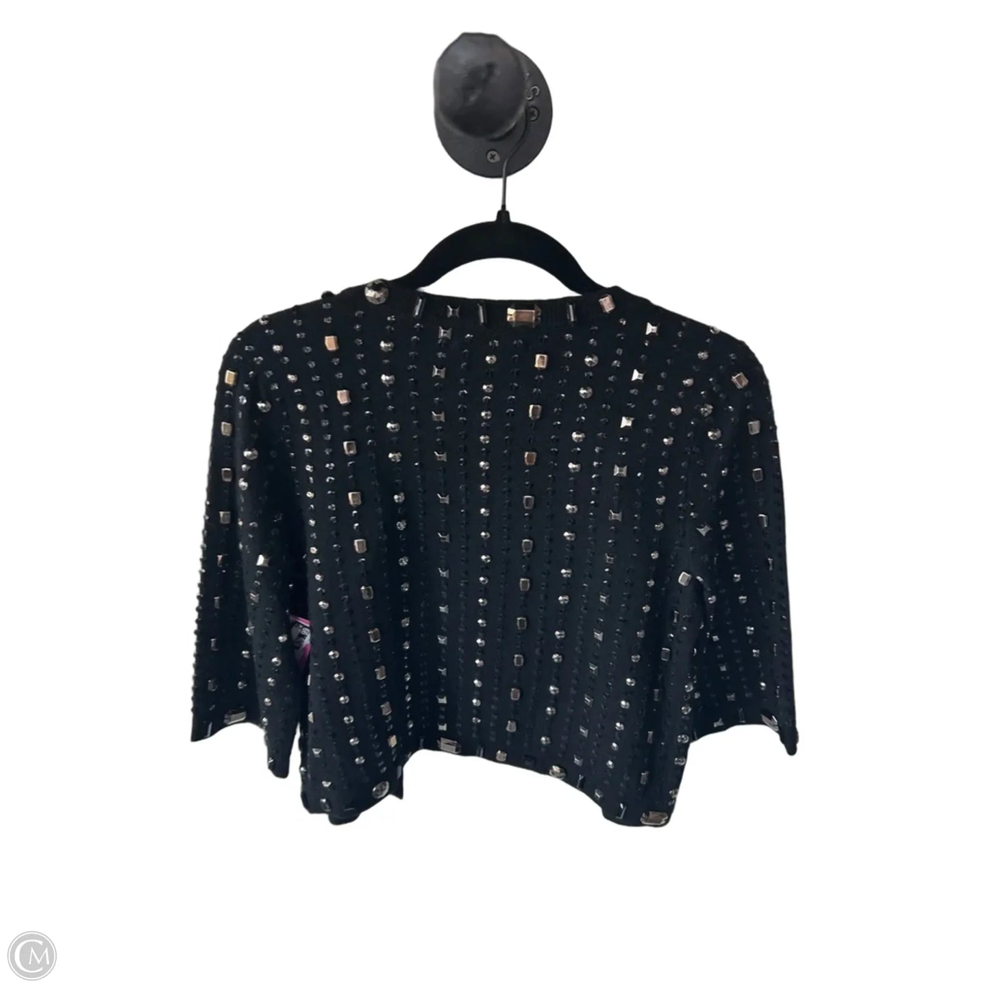 Sweater Cardigan By Cmc In Black, Size: M