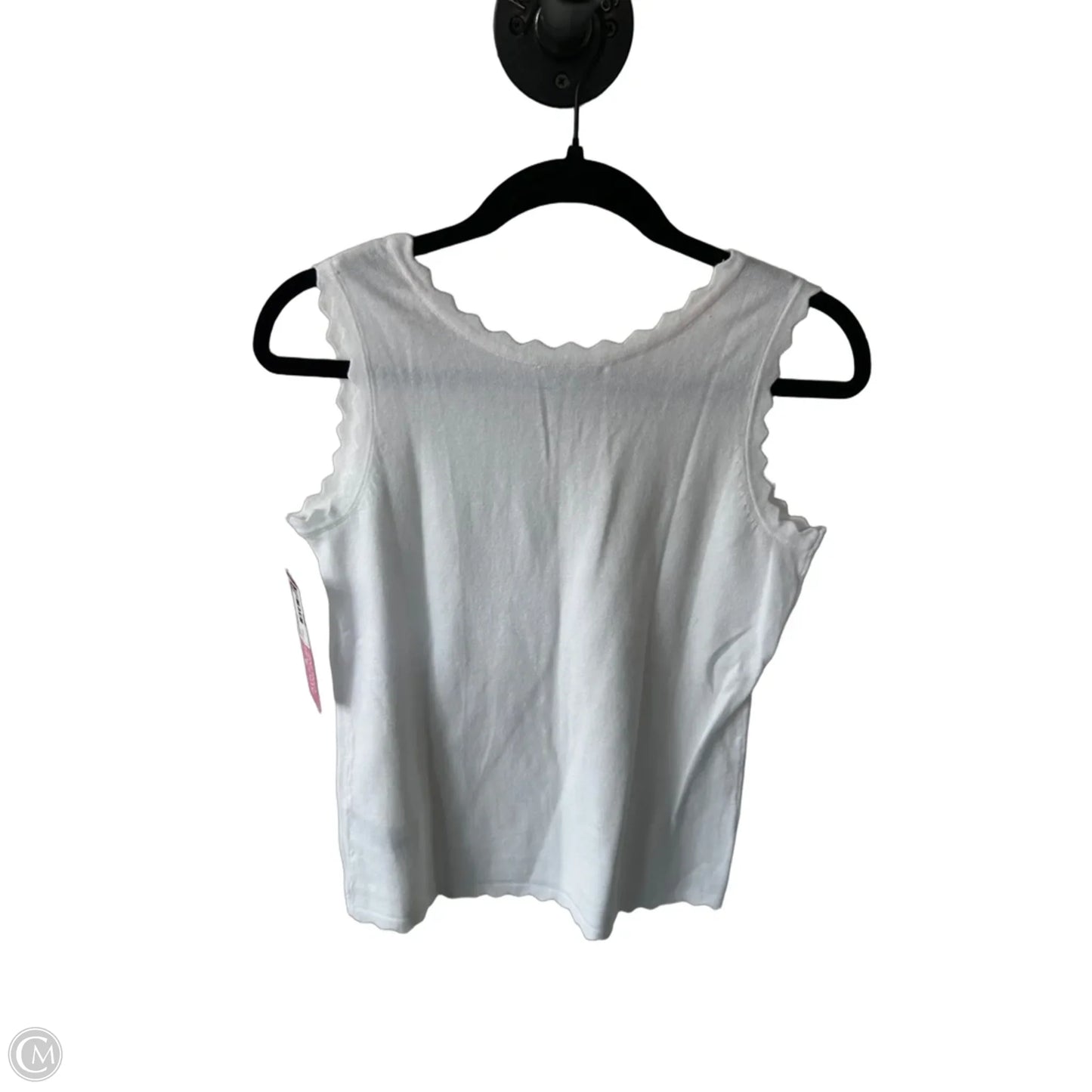 Vest Sweater By Isaac Mizrahi Live Qvc In White, Size: Xxs