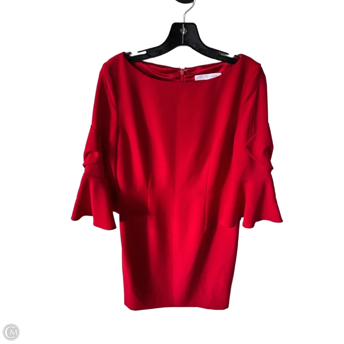 Dress Party Midi By Preston And New York In Red, Size: S