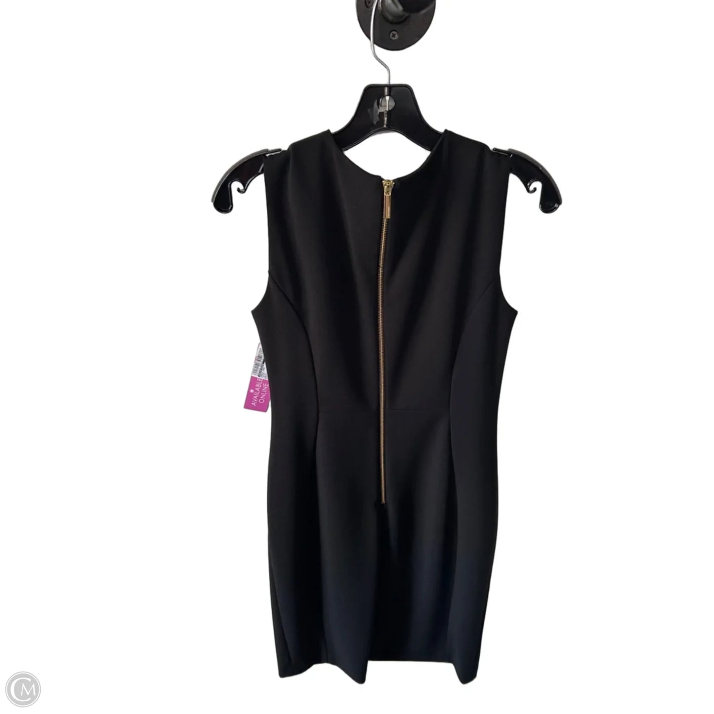 Dress Work By Calvin Klein In Black, Size: M