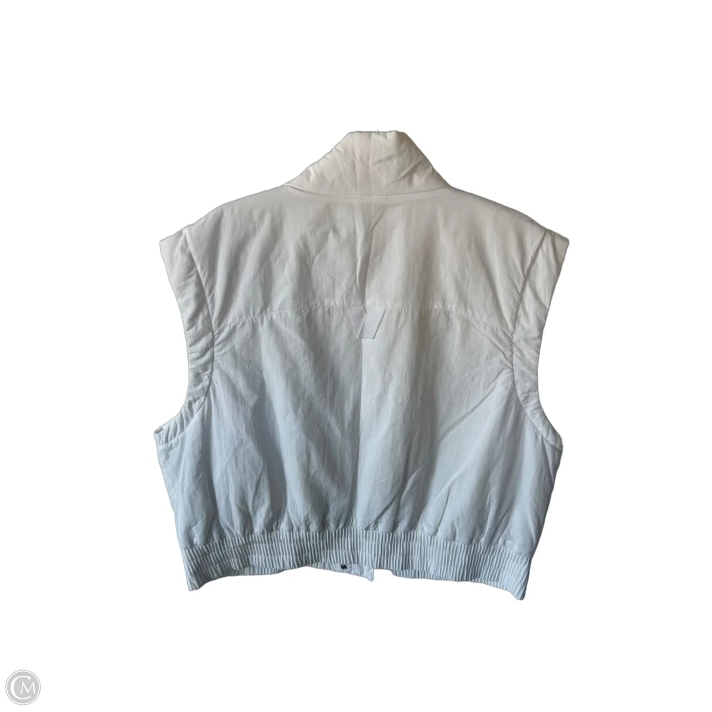 Vest Puffer & Quilted By Joy Lab In White, Size: Xl