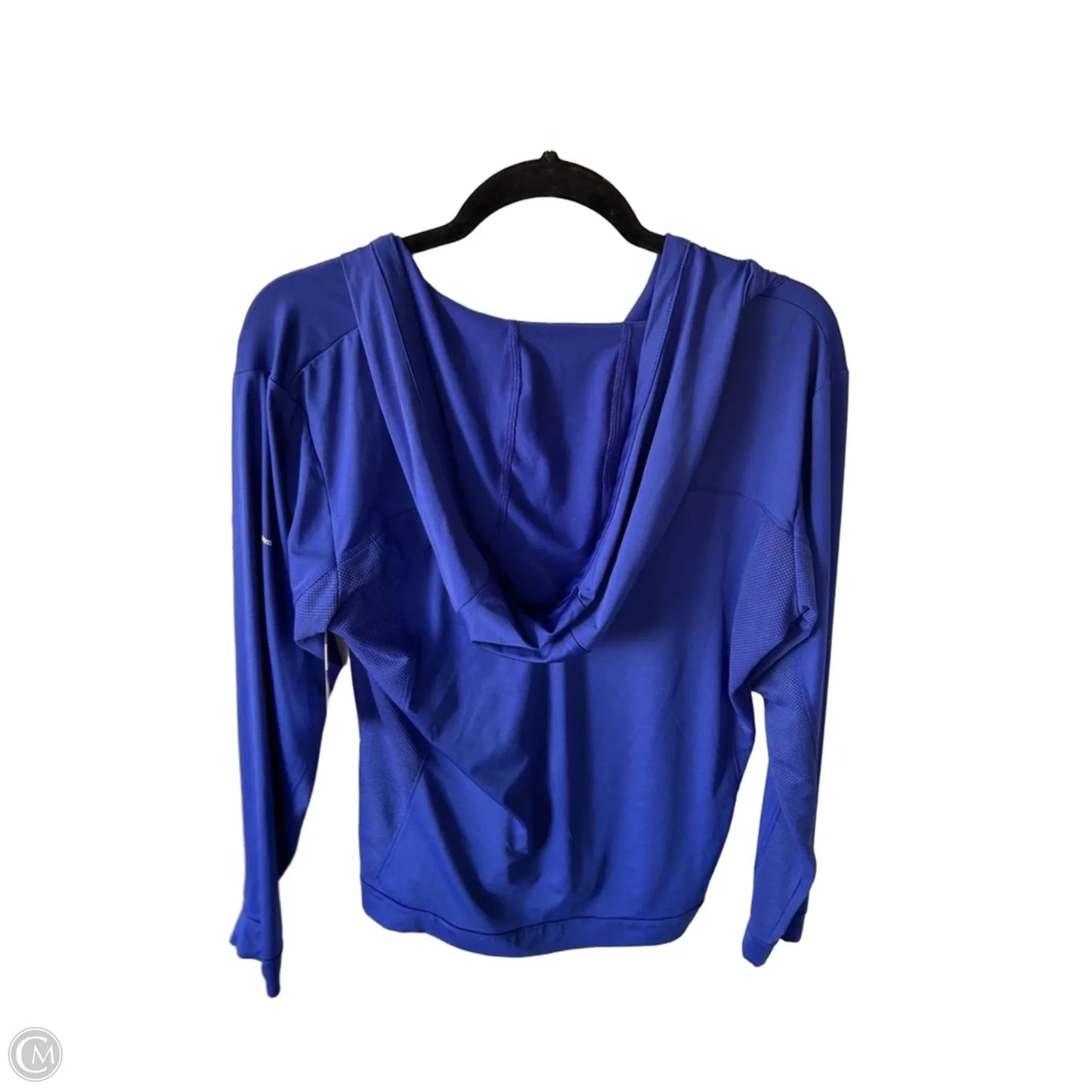 Athletic Top Long Sleeve Hoodie By Columbia In Blue, Size: L