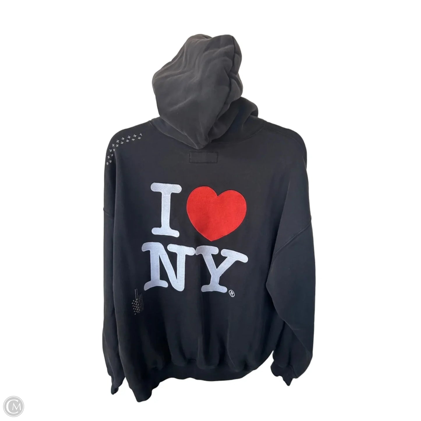 Sweatshirt Hoodie By Abercrombie And Fitch In Black, Size: L