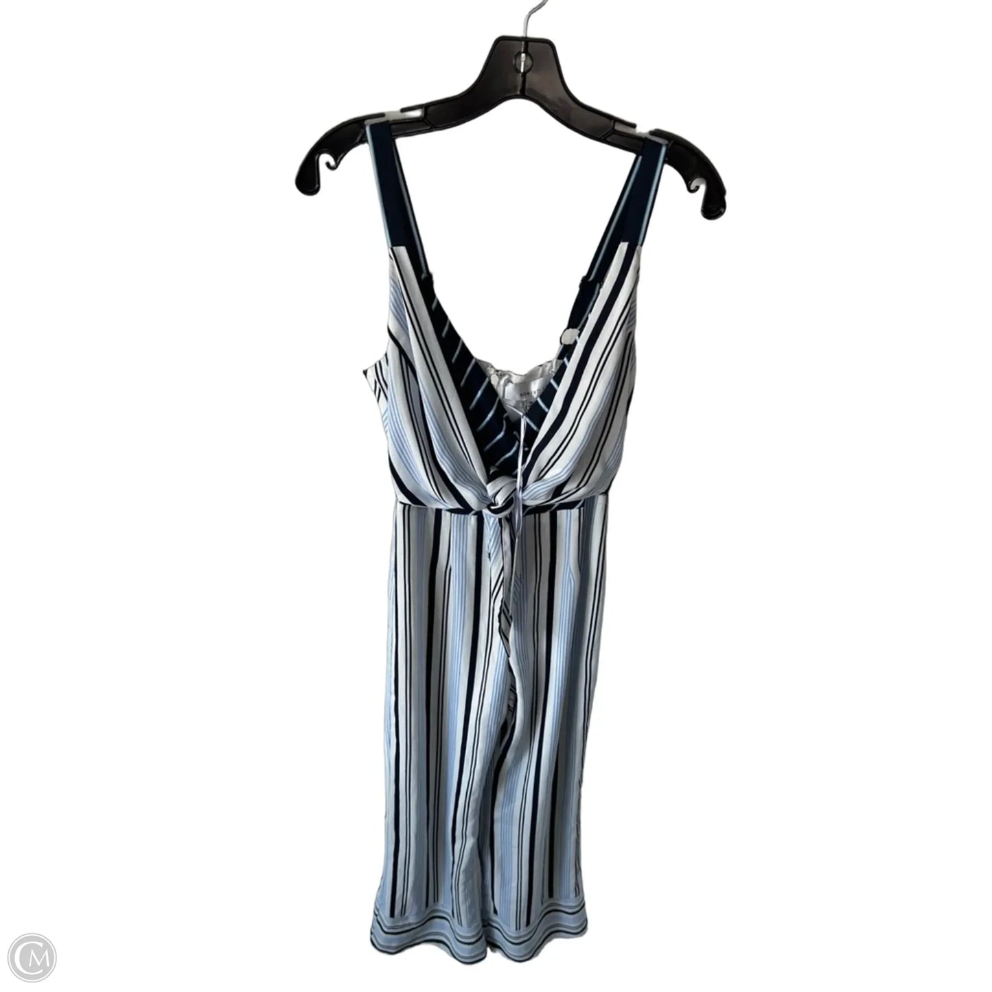 Jumpsuit By Adelyn Rae In Blue & White, Size: Xs