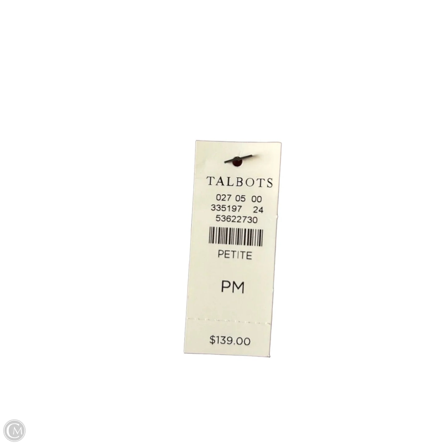 Jacket Denim By Talbots In Pink Denim, Size: Mp