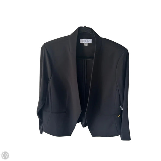 Blazer By Calvin Klein In Black, Size: 1x