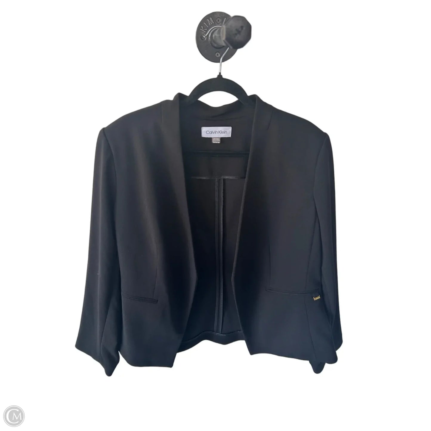 Blazer By Calvin Klein In Black, Size: 1x