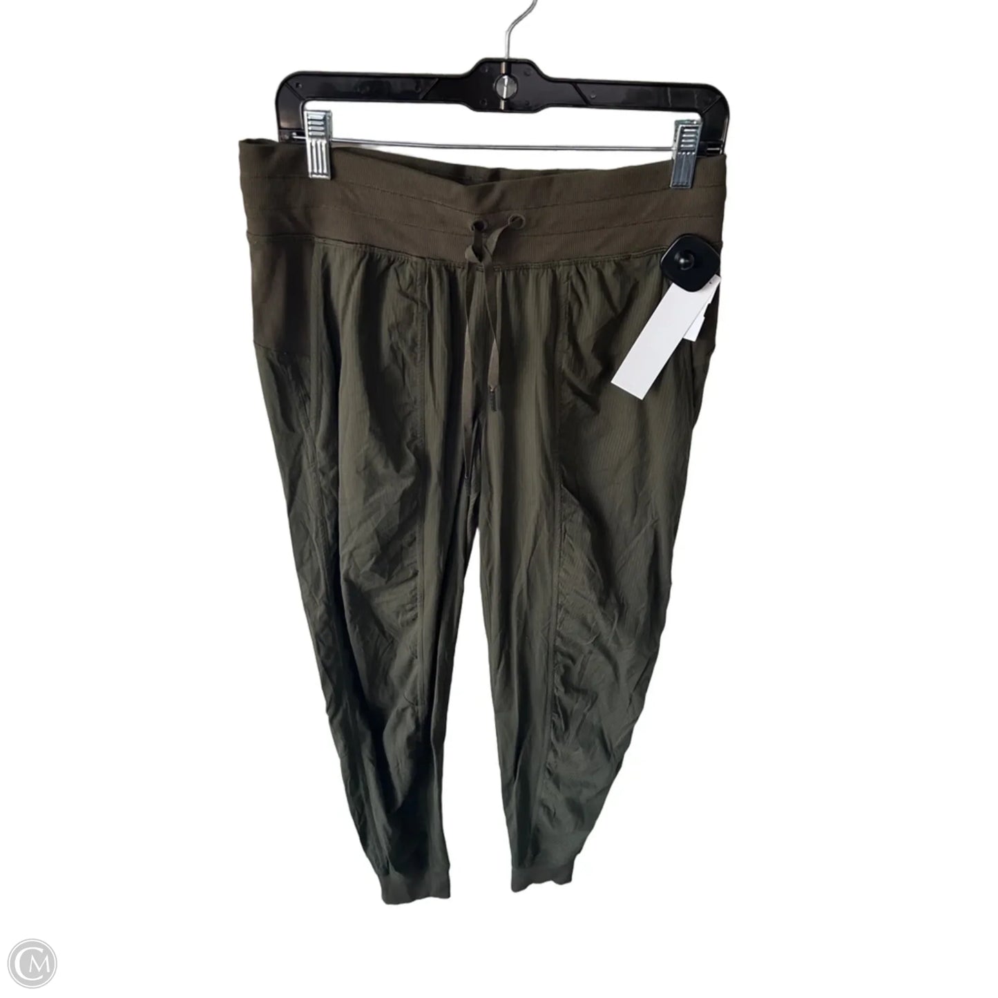 Athletic Pants By Lululemon In Green, Size: 8