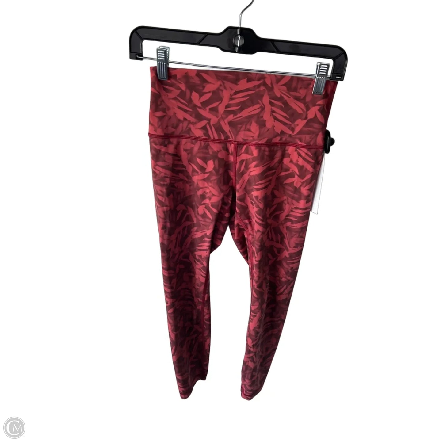 Athletic Leggings By Lululemon In Orange, Size: 6