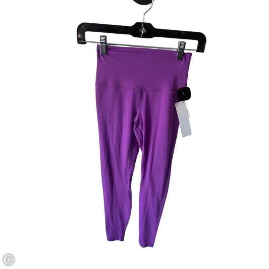 Athletic Leggings By Lululemon In Purple, Size: 2