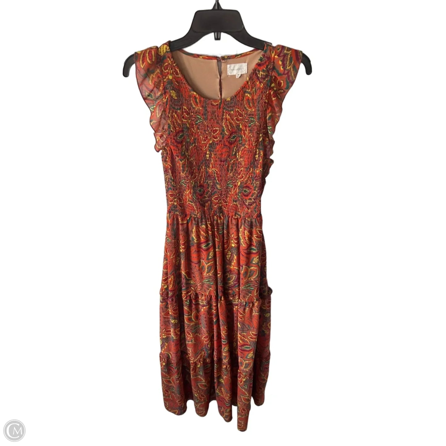 Dress Casual Maxi By Melloday In Orange, Size: M
