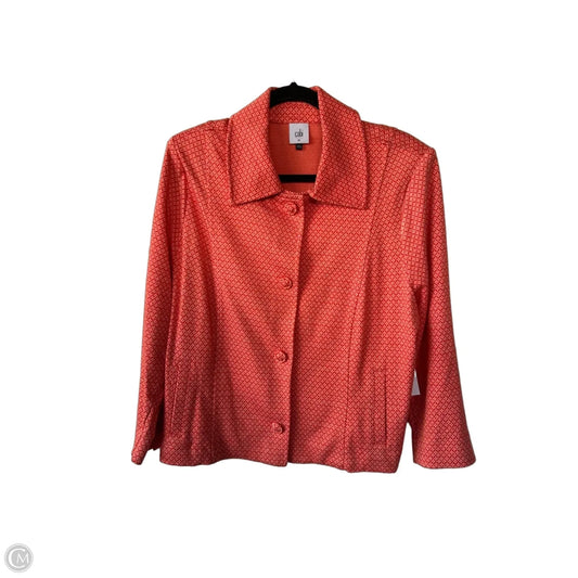 Jacket Other By Cabi In Orange, Size: Xl