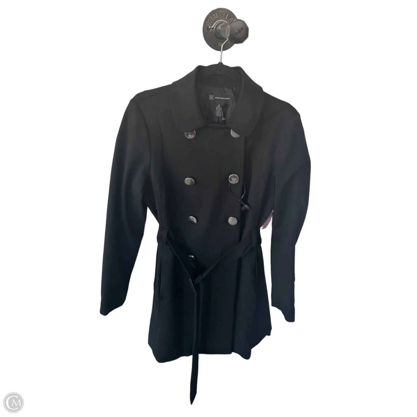 Coat Other By Inc In Black, Size: M
