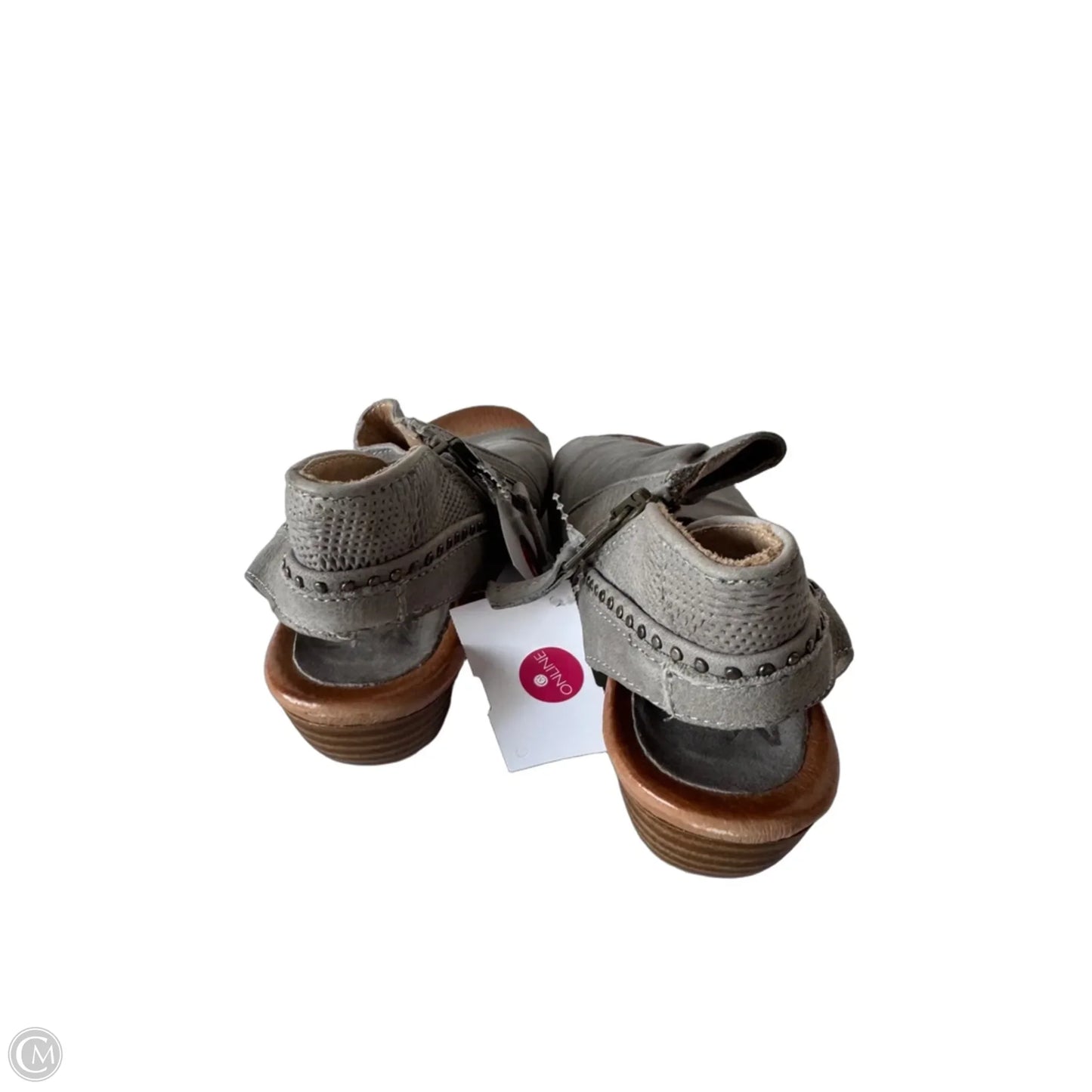 Shoes Flats By Miz Mooz In Grey, Size: 8.5