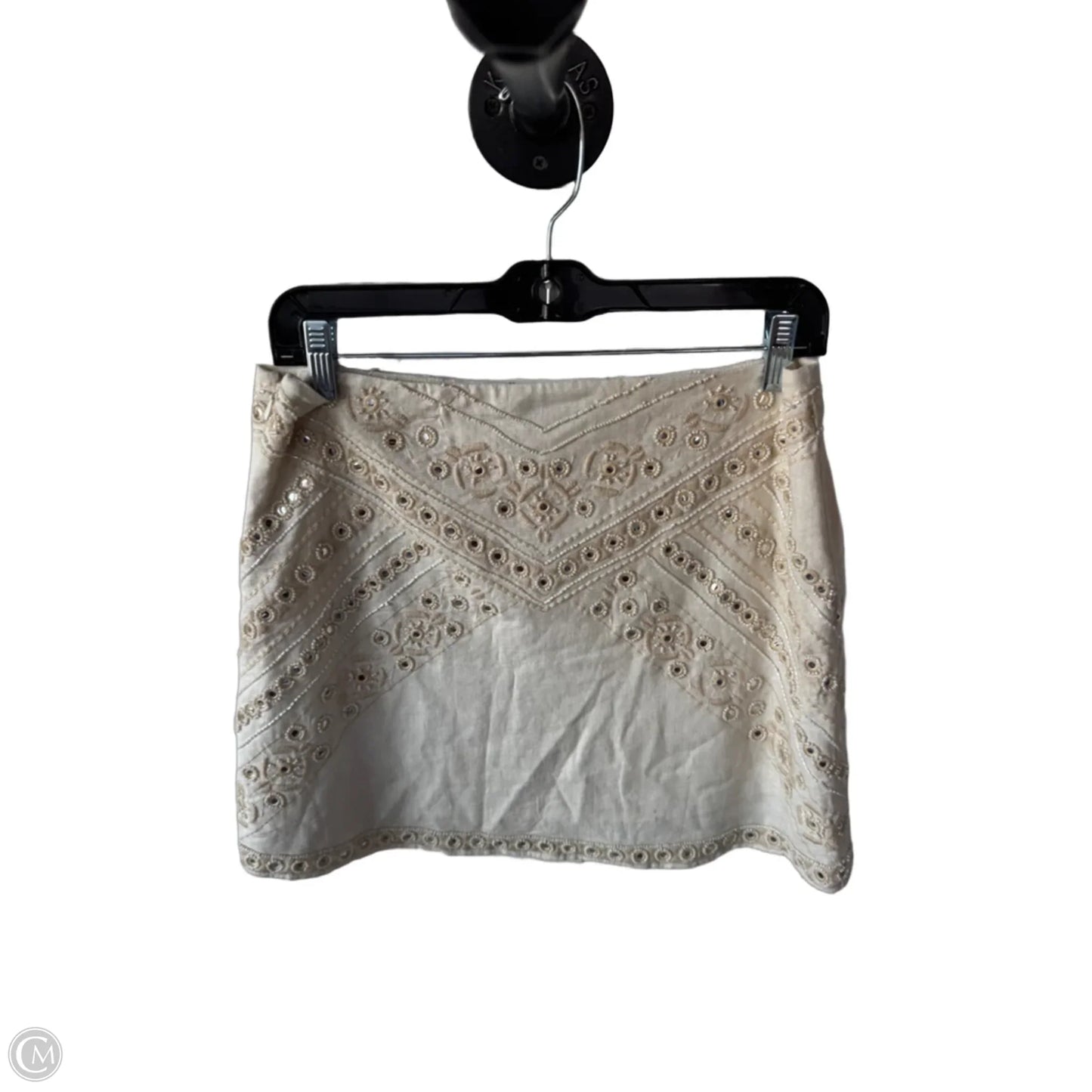 Skirt Mini & Short By Zara In Cream, Size: 8