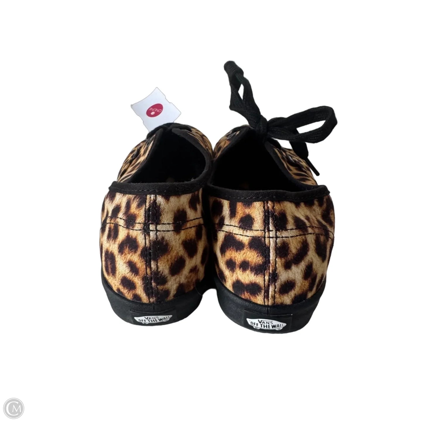 Shoes Sneakers By Vans In Black & Brown, Size: 7.5