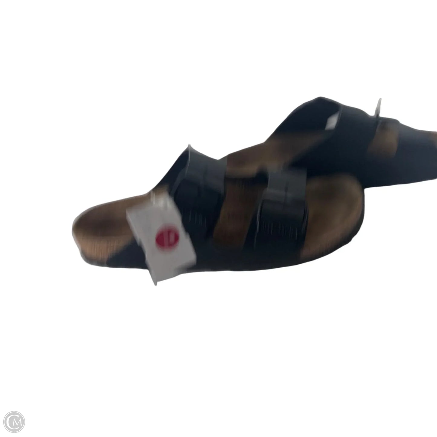 Sandals Flats By Birkenstock In Black, Size: 8