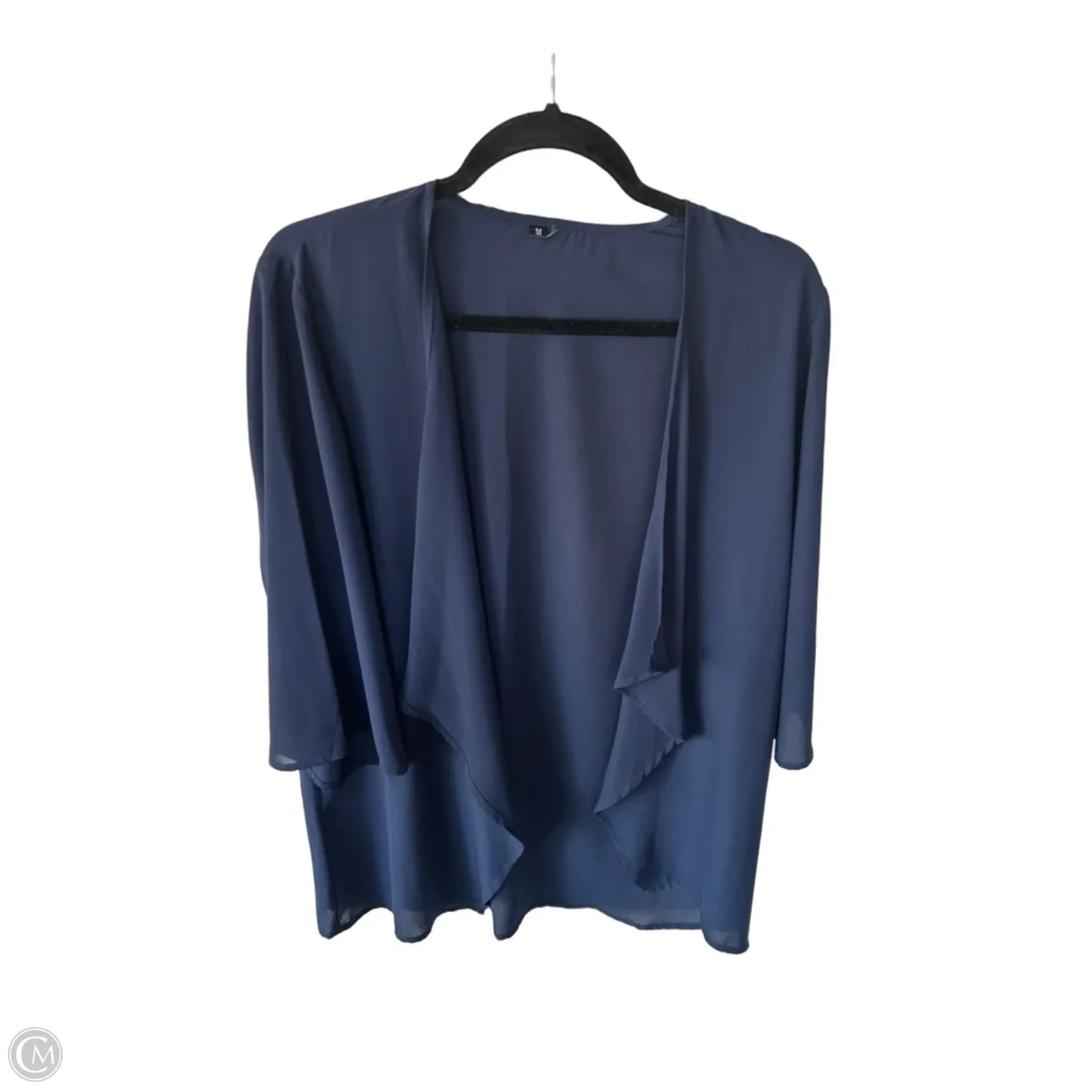 Kimono By Clothes Mentor In Blue, Size: M