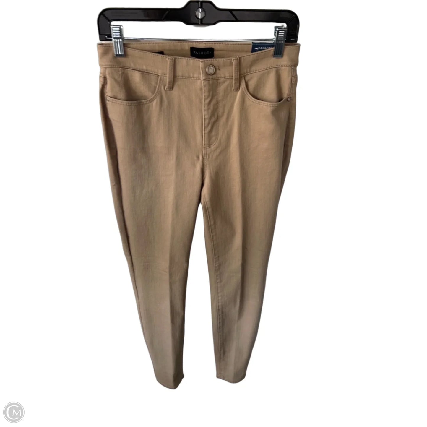 Jeans Jeggings By Talbots In Tan Denim, Size: 2