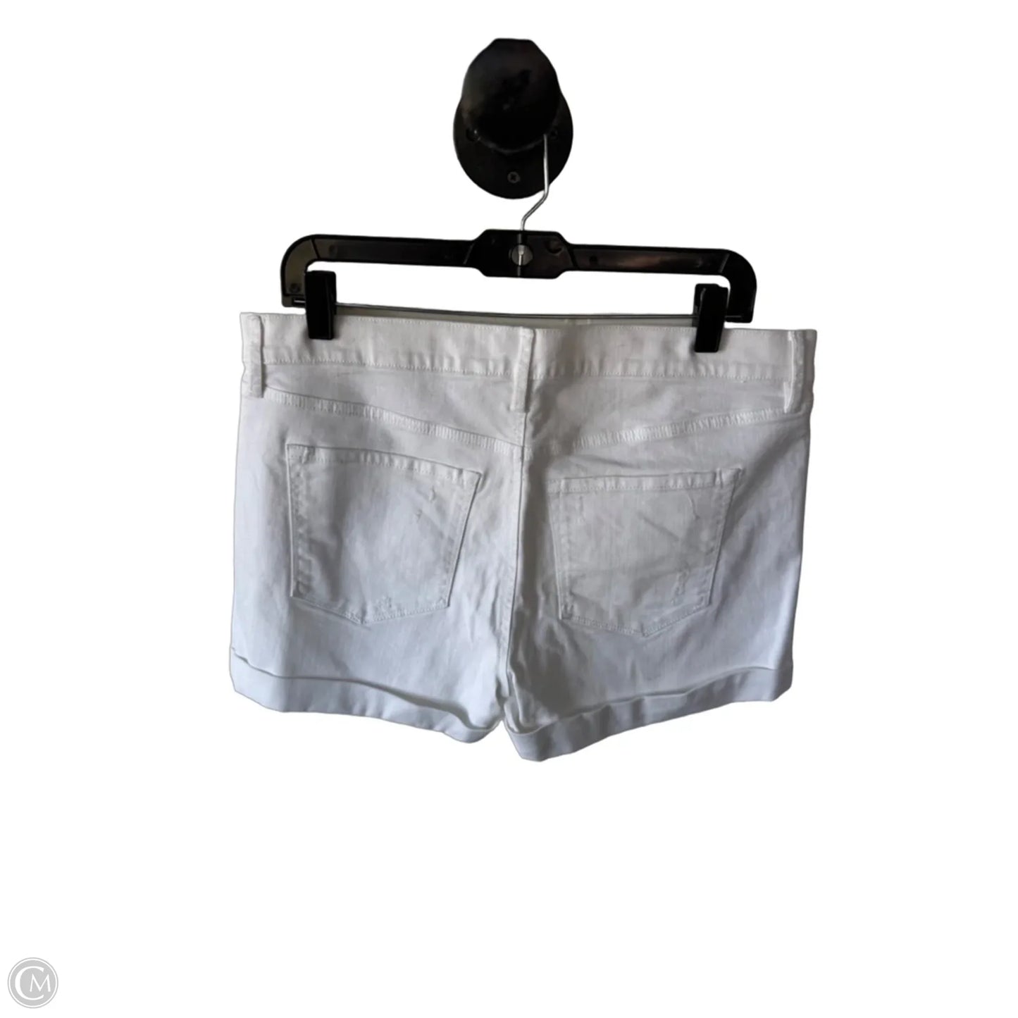 Shorts By Loft In White Denim, Size: 8