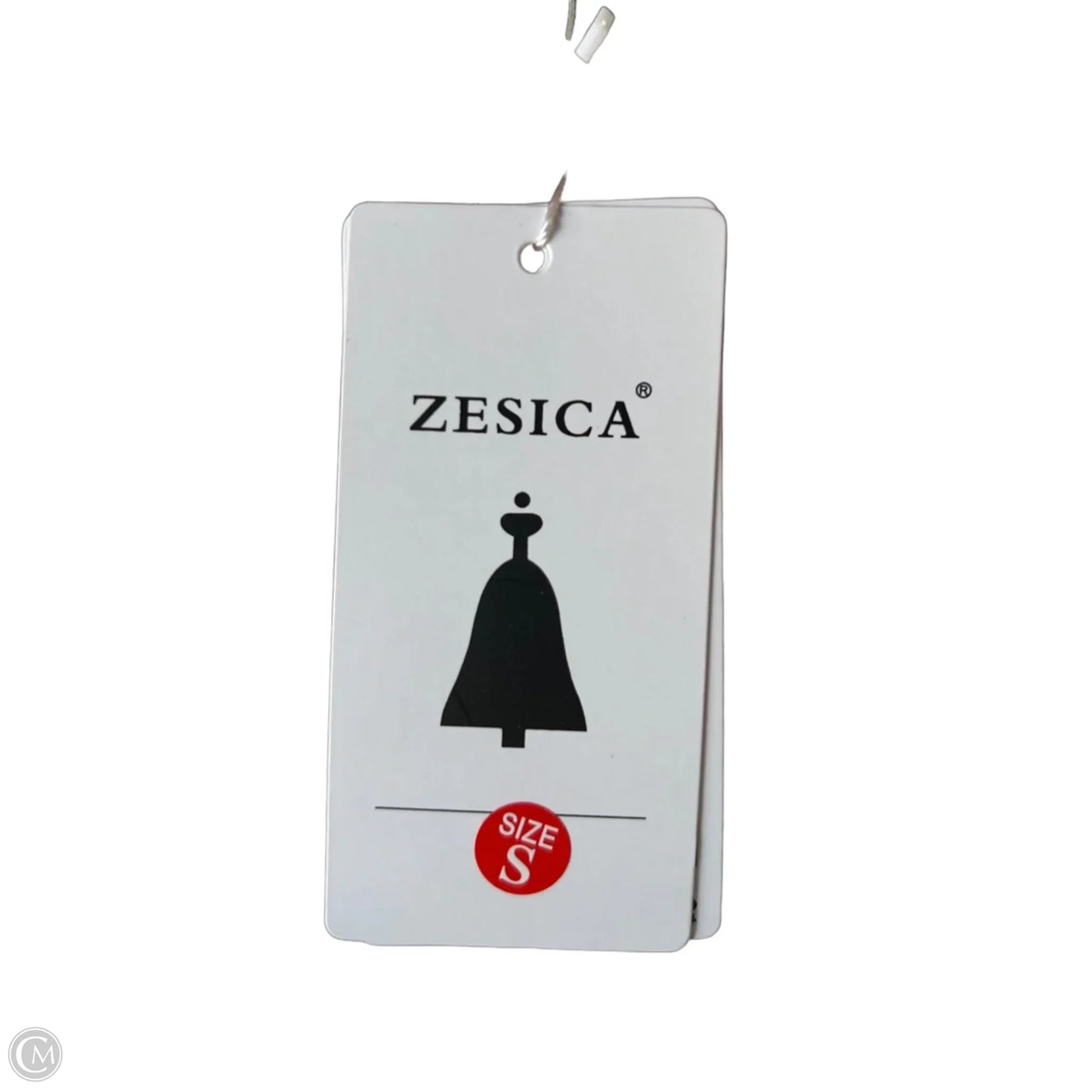 Dress Sweater By Zesica In Black & White, Size: S