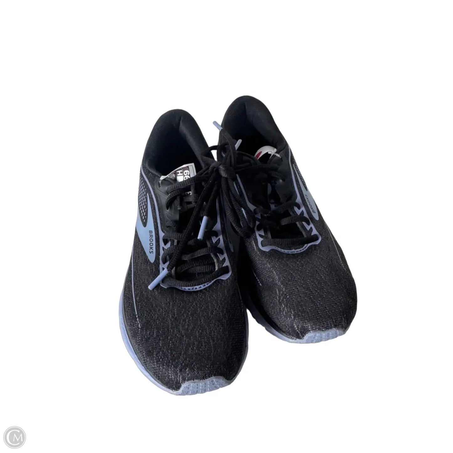 Shoes Athletic By Brooks In Black & Blue, Size: 6.5