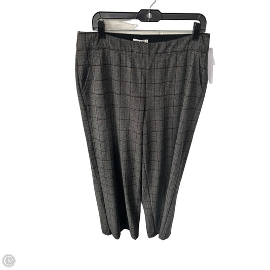Pants Wide Leg By Max Studio In Black & Brown, Size: 16