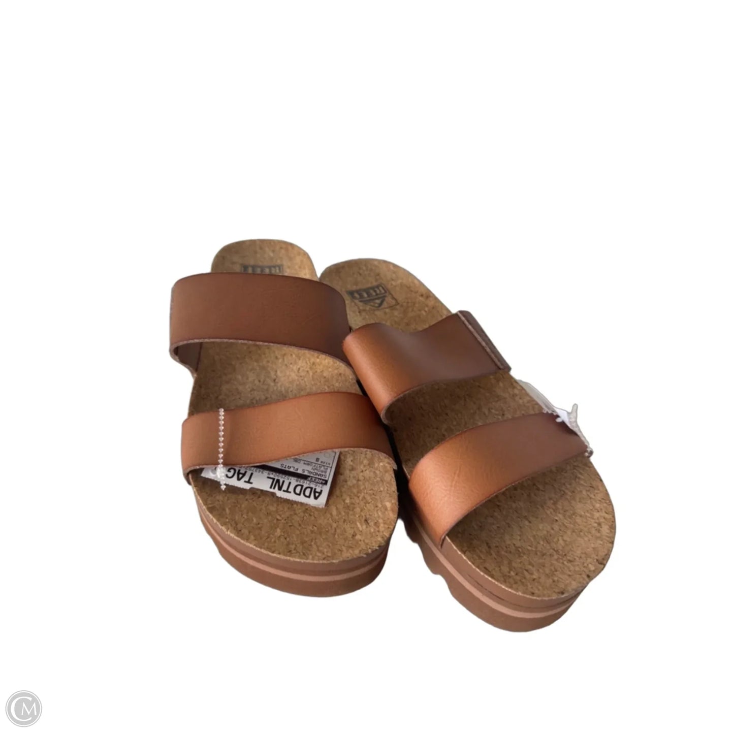 Sandals Flats By Reef In Brown, Size: 8