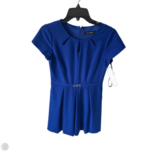 Dress Work By Ellen Tracy In Blue, Size: Sp