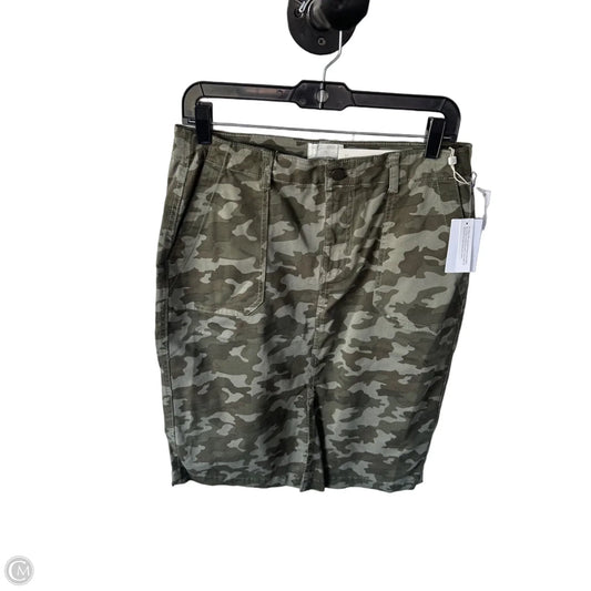 Skirt Midi By Caslon In Green, Size: 8